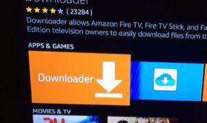 Downloader app Install Menu