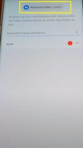 how to activate Edge lighting using keywords