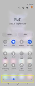 Lower the display’s brightness
