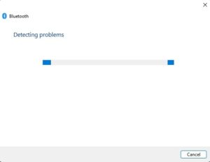 steps in updating the Bluetooth driver on windows