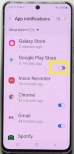 Adjust the volume level of notifications