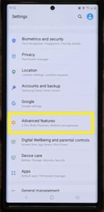 turn off unused features