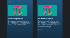 Ask Alexa what Pi equals