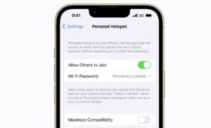A mobile hotspot puts undue pressure on your battery. 